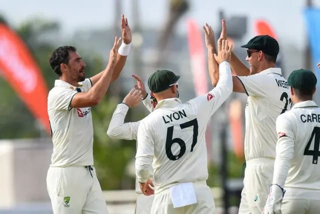 Aussie quicks lead fightback on bowlers dominated opening day at Kensington Oval
