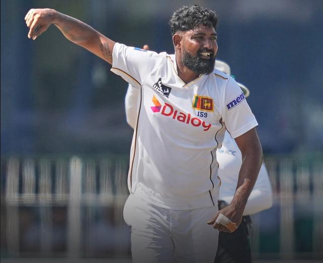 Prabath Jayasuriya snares five as Sri Lanka claim the series with an innings victory in Colombo