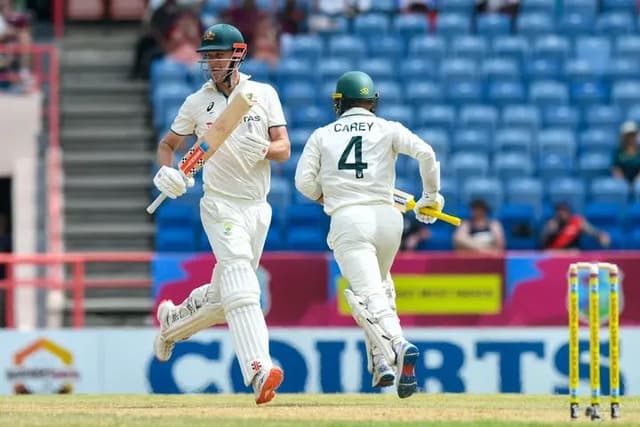 Webster, Carey hit fifties as Australia finish on a high in Grenada
