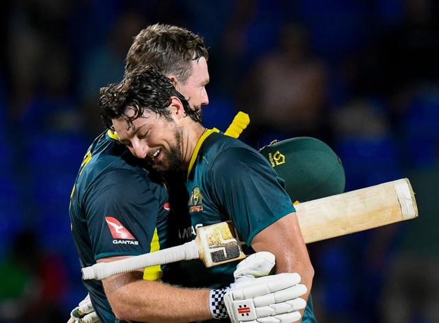 Tim David smashes epic hundred as Australia thump West Indies