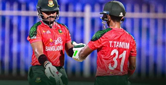 Emon and Tamim shine as Bangladesh beat Afghanistan in the first T20I