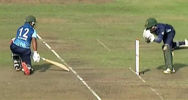 Controversial stumping sparks fixing allegations in Dhaka Premier League match