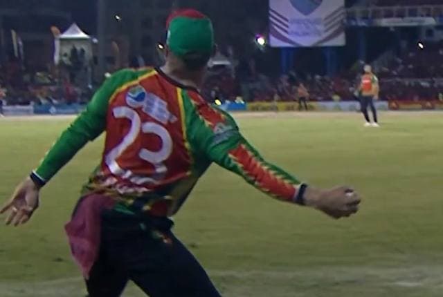 Watch: Glenn Phillips Produces Another Incredible One-Handed Catch In CPL 2026