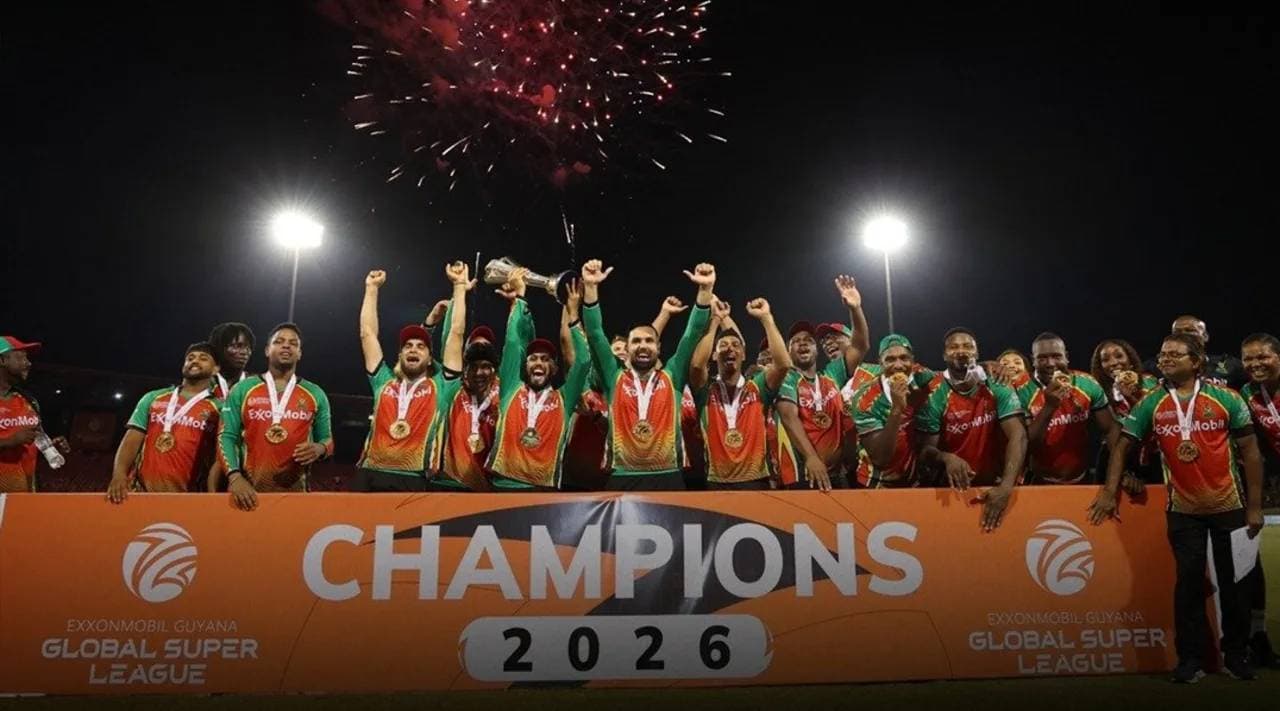Guyana Amazon Warriors win Global Super League title after defending just 85 runs