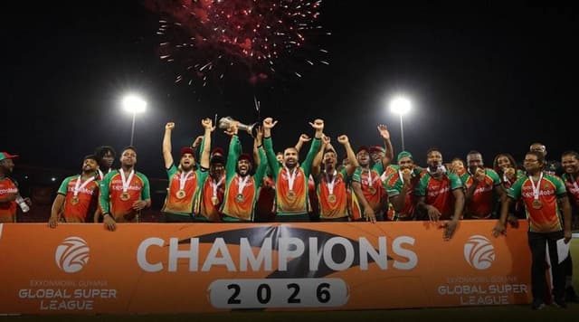 Guyana Amazon Warriors win Global Super League title after defending just 85 runs
