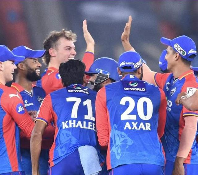 Delhi bowlers dismantle Gujrat Titans for a massive win 