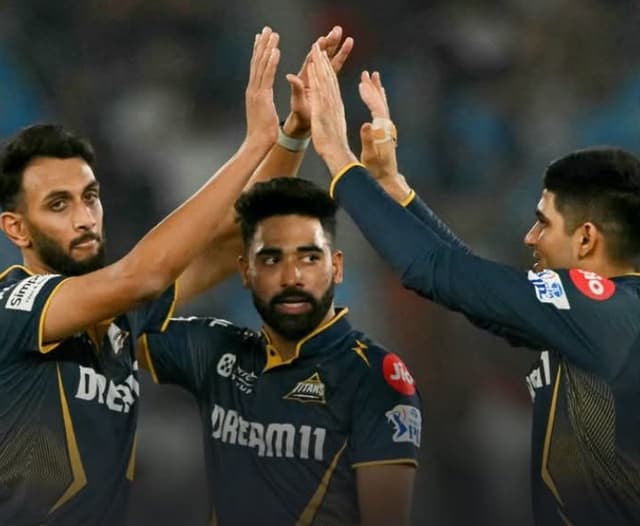Prasidh, Siraj help Gujrat Titans defend 196 against Mumbai Indians