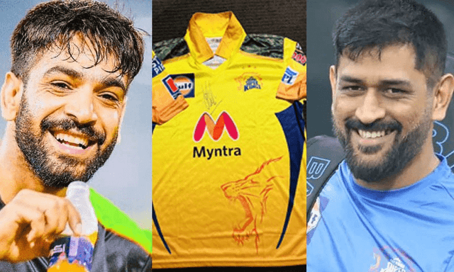 Former Indian cricket team Captain MS Dhoni sends a special gift to Pakistani cricketer Haris Rauf