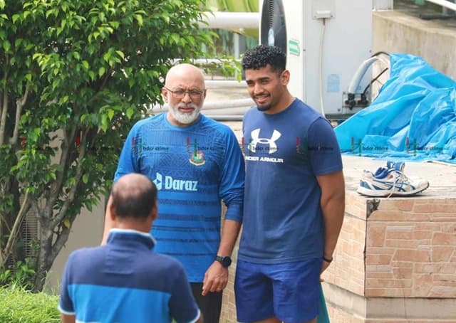 Why does BCB terminate Chandika Hathurusingha's contract?