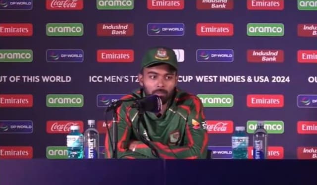 "It was pretty hard on us"-Towhid Hridoy criticizes umpiring during the South Africa match 