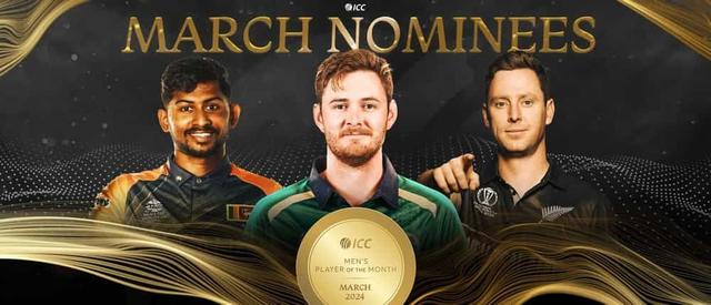 ICC Men’s Player of the Month nominees for March 2024 announced