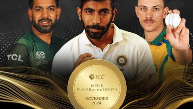 ICC announces nominees of ICC Men's Player of the Month for November 