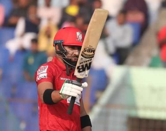Iftikhar Ahmed's 26-ball 57 gives Barishal 26-run win 