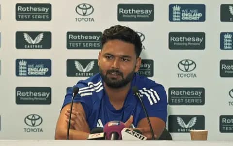 Rishabh Pant Vows to "Make India Happy Again" After Devastating Air India Plane Crash