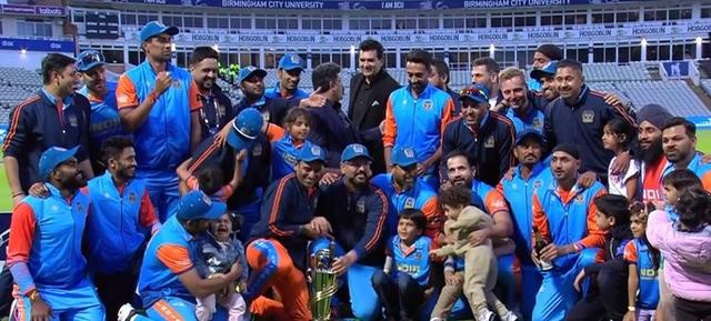 India Champions beat Pakistan Champions to win World Championship of Legends title