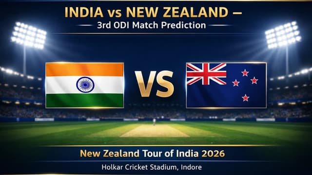 India vs New Zealand 3rd ODI Match, Dream 11 Prediction, Fantasy Cricket