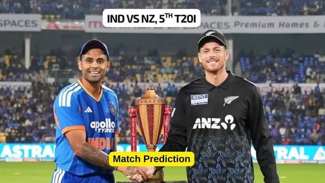 India vs New Zealand 5th T20I Match, Dream 11 Prediction, Fantasy Cricket