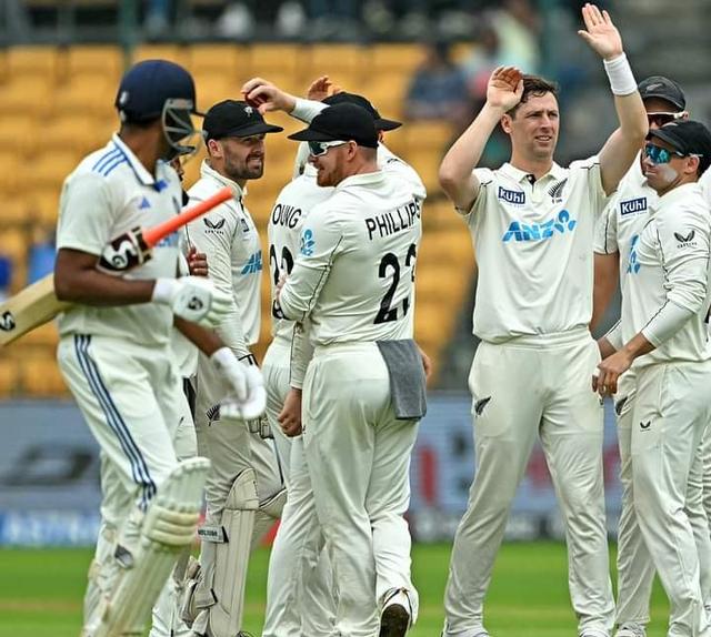 Henry the hero in New Zealand's dominating day in Bengaluru 