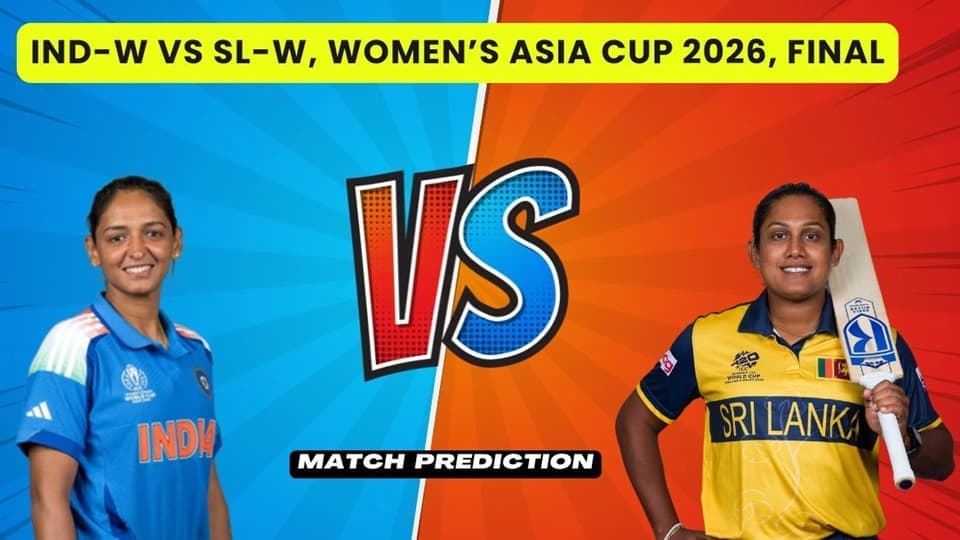 India Women vs Sri Lanka Women Asia Cup 2026 Final Match, Dream 11 Prediction, Fantasy Cricket
