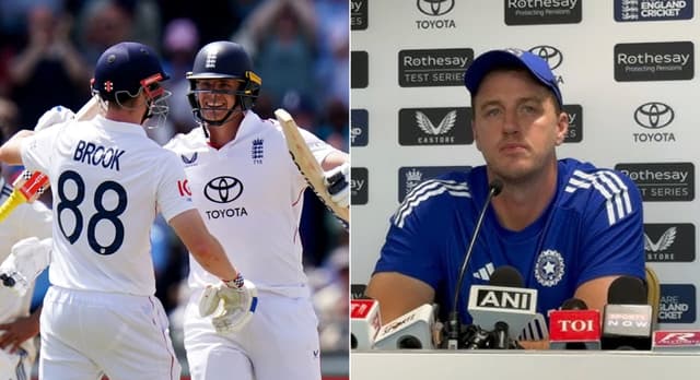 Indian Bowling Coach Trolls Harry Brook Ahead of Crucial Day at Edgbaston
