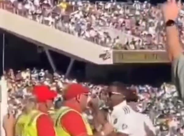 Indian fan removed for sandpaper stunt during Australia vs India Test