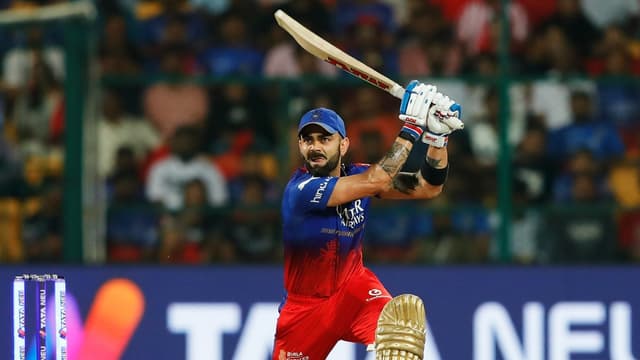 IPL 2024: Watch - Virat Kohli plays masterful flick shot against 24.75cr Mitchell Starc in RCB vs KKR game