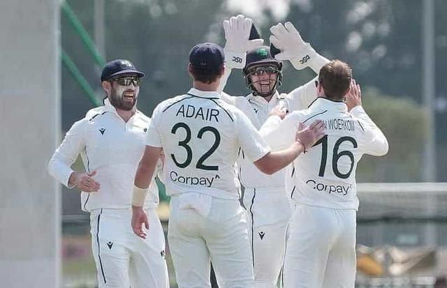Mark Adair's fierce bowling gives Ireland their first ever test match victory 