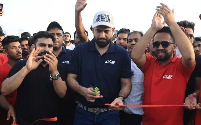 Irfan Pathan opens the first Cricket Academy of Pathans in Bhopalv