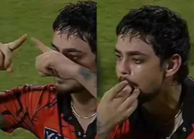 WATCH: Ishan Kishan tells CSK crowd to head home with cheeky whistle gesture after playoff-sealing win