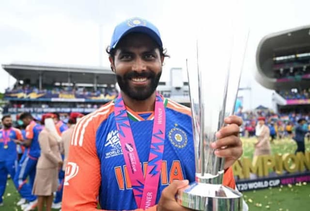 India's Prime Minister Modi congratulates Jadeja for his T20I career