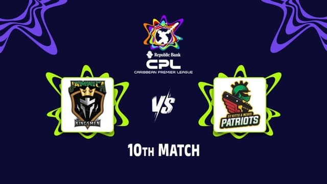 Jamaica Kingsmen vs St Kitts and Nevis Patriots CPL 2026 Match 10, Dream 11 Prediction, Fantasy Cricket