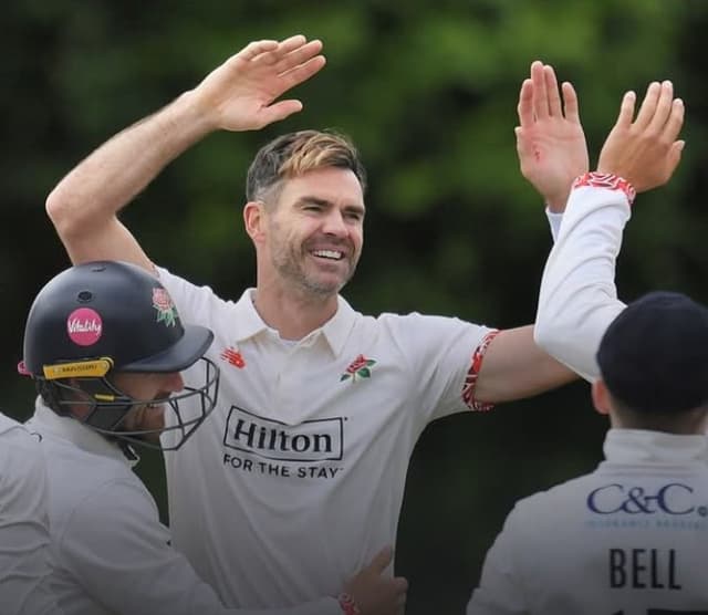 James Anderson signs one-year deal with Lancashire for County Championship and T20 Blast