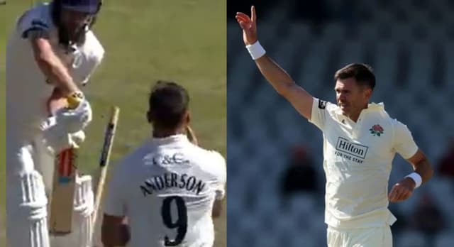 WATCH: James Anderson Strikes Twice on County Comeback After Test Retirement