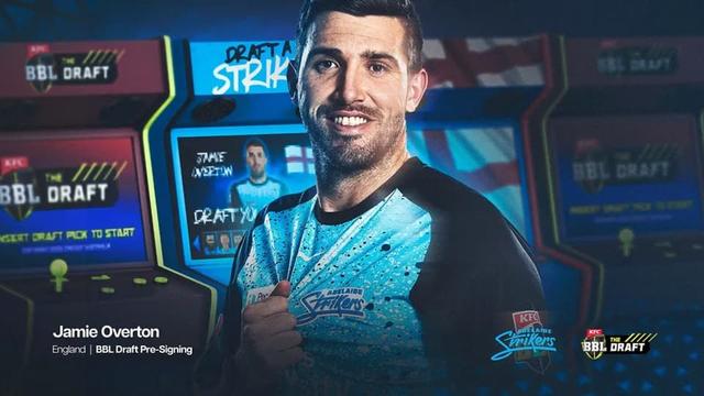 Jamie Overton Resign Deal with Adelaide Strikers for BBL 15