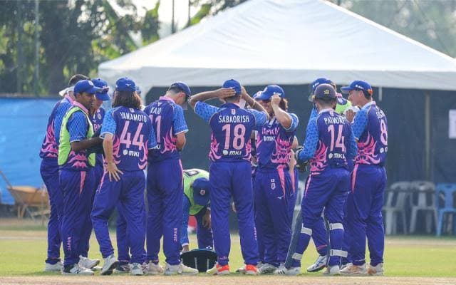Mongolia all out for 12 against Japan, second lowest in T20I's