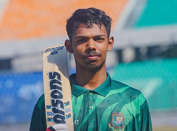Jarif Siyam shines but Bangladesh U17 fall short as series goes 1-1