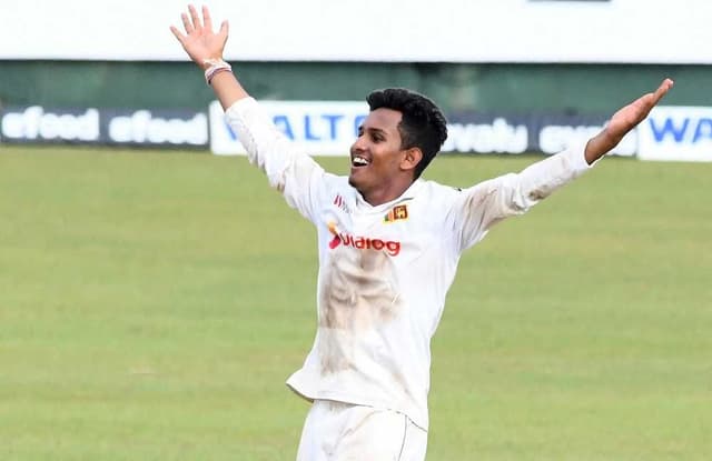 Jayawickrama misses the second Test due to testing positive for Covid-19