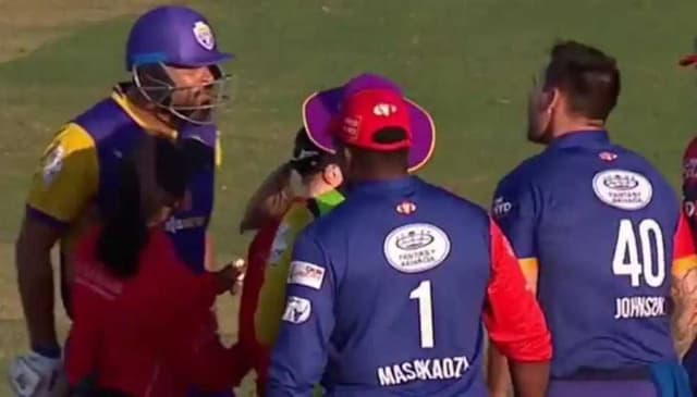 LLC: Johnson fined 50% match fees for ugly argument with Yusuf Pathan