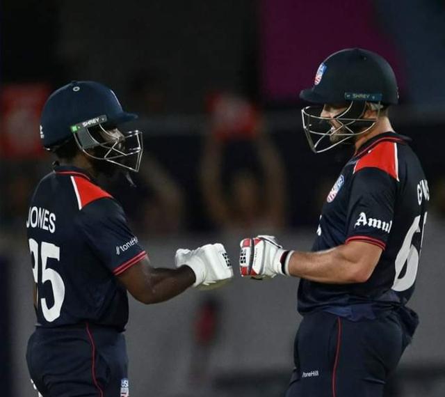 Aaron Jones' spectacular 94* powers USA to their thumping victory over Canada 