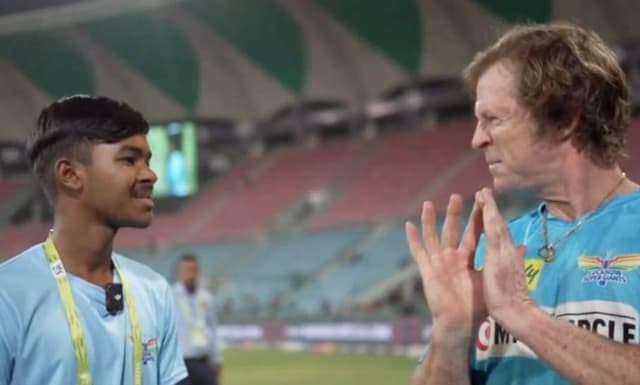 Watch: Jonty Rhodes interviews ball boy after his terrific catch in LSG vs KKR match