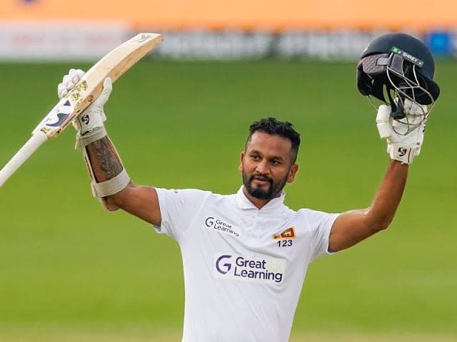 Dimuth Karunaratne becomes the only fourth Sri Lankan to 7,000 runs in Test Cricket 