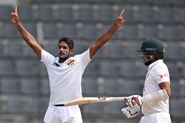 Kasun Rajitha ruled out of Chattogram test, Asitha Fernando replaces him