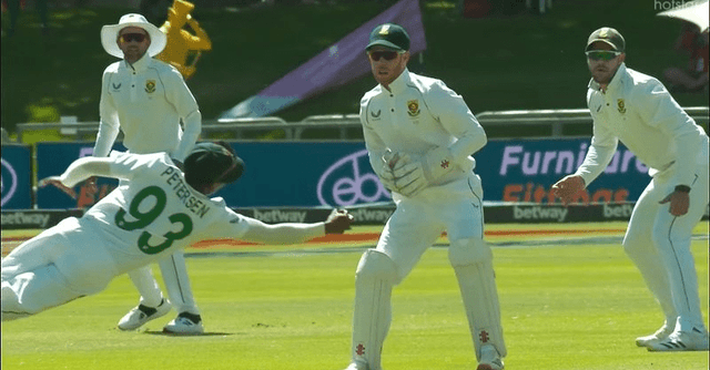 Ind vs SA: Petersen Takes One-Handed Stunner To Dismiss Pujara On 3rd Test