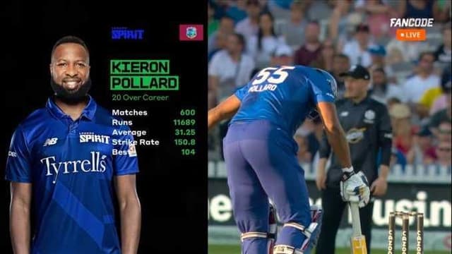 Kieron Pollard achieved another milestone in T20 cricket