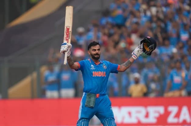 Virat Kohli smashes historic 50th ODI century in Mumbai, breaks Sachin Tendulkar's record