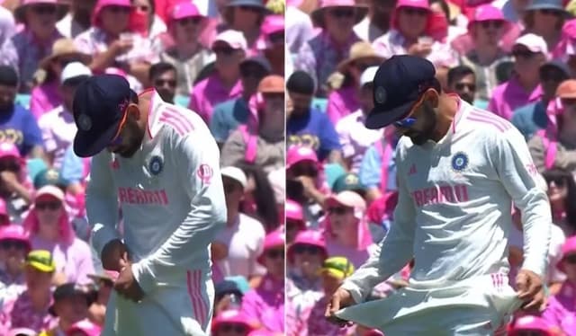 Virat Kohli’s Cheeky Gesture: A Nod to Sandpapergate During Intense India-Australia Test