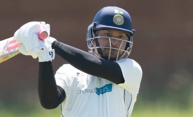 Why is Kumar Sangakkara Wearing Yashasvi Jaiswal's helmet in England Village cricket?