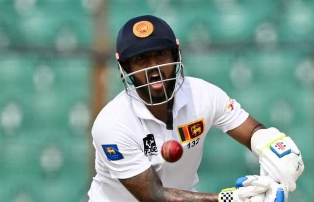 BAN vs SL: Watch - Najmul Hossain Shanto attempts one of the worst DRS review for LBW in a moment of brain fade