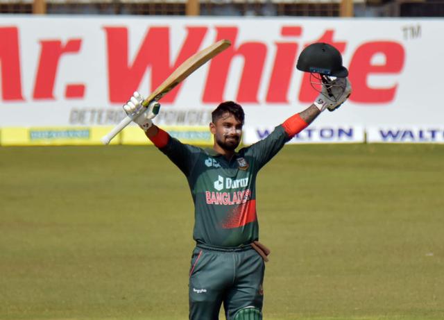 Liton dedicates man of the series award to his life partner