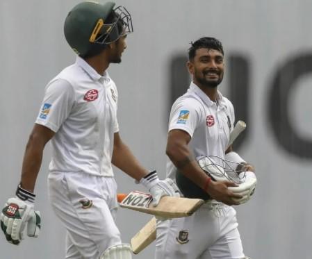 Liton-Riyad partnership headlines first day after early collapse